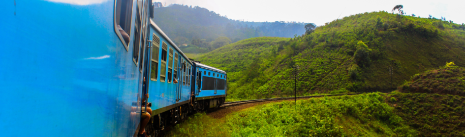 Train journeys in Sri Lanka