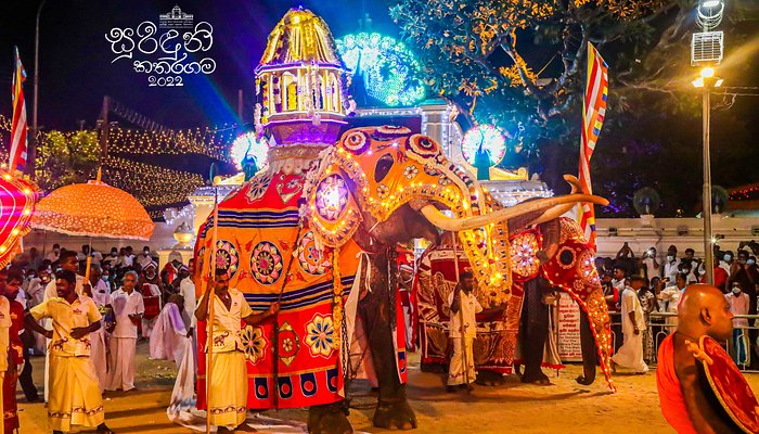 Kataragama festival in Sri Lanka