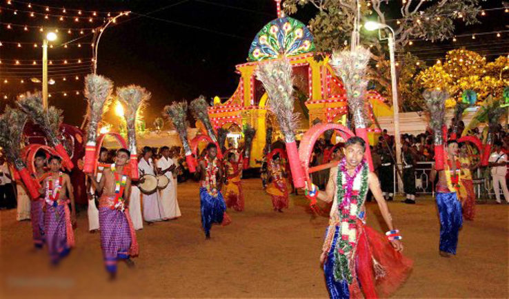 Kataragama festival in Sri Lanka