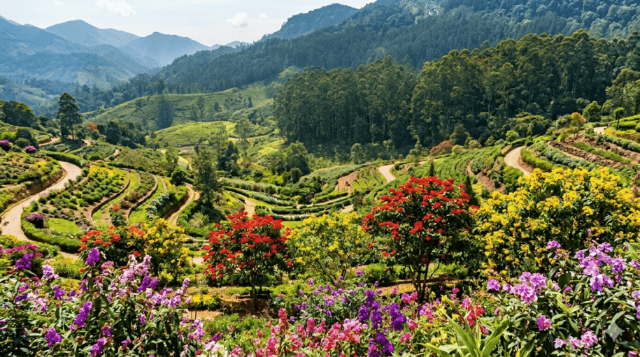 blooming seasons in Sri Lanka