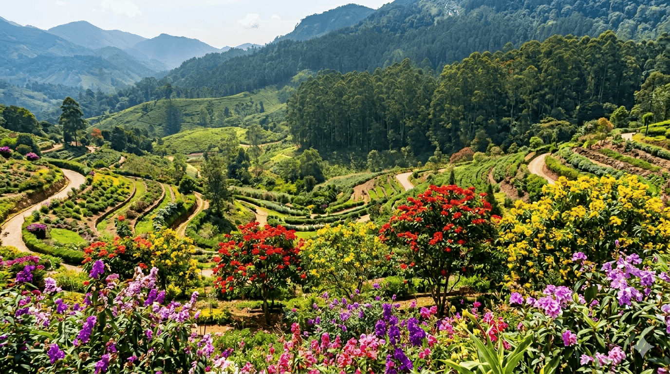 blooming seasons in Sri Lanka
