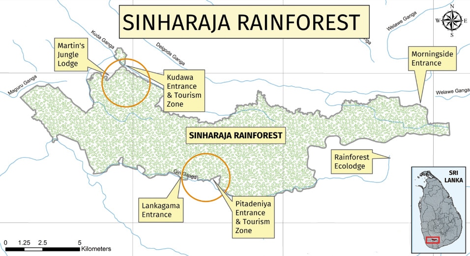 Sinharaja forest Reserve